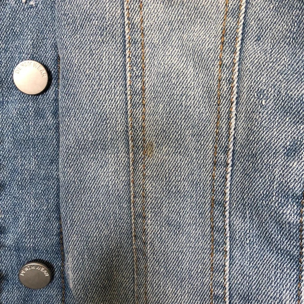 BRAND NEW lined Jean jacket Y2K - Picture 5 of 6